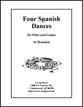 Four Spanish Dances P.O.D. cover